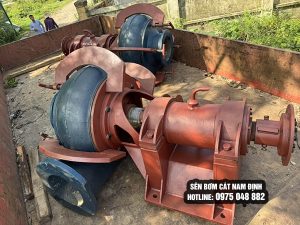 Hình ảnh bàn giao Sên Bơm Cát 300